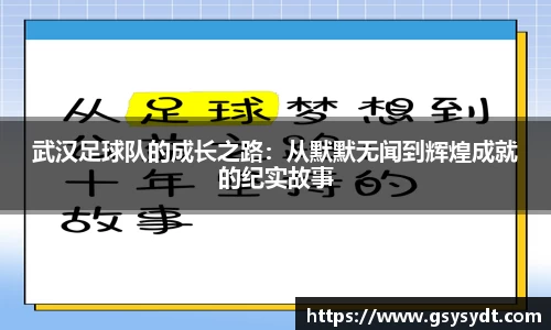 武汉足球队的成长之路：从默默无闻到辉煌成就的纪实故事