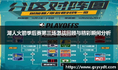湖人火箭季后赛第三场激战回顾与精彩瞬间分析